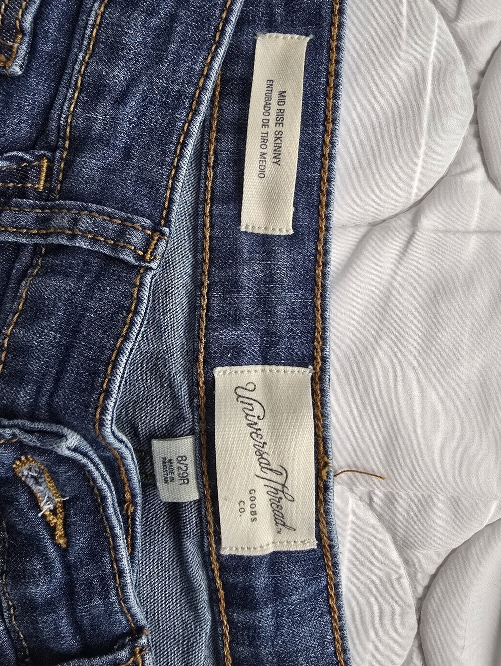 Mid Rise Skinny Jeans - Picture 2 of 2
